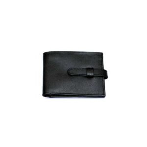 Billetera PIKUM con pasador negra