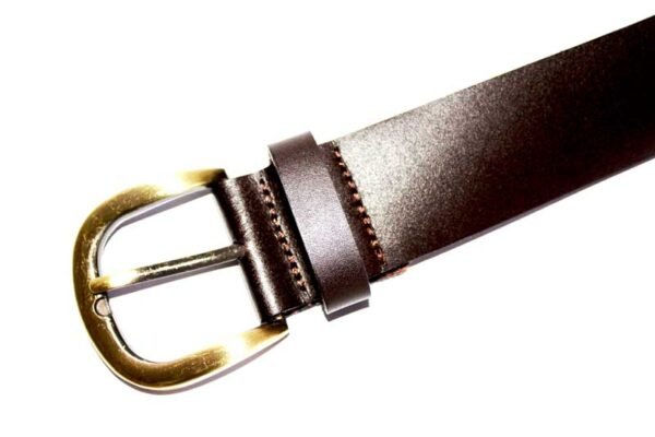 Cinturon TRARUWE  liso café moro